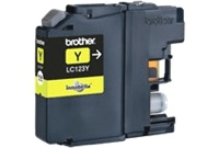 Brother LC-123 Yellow Ink Cartridge LC123Y